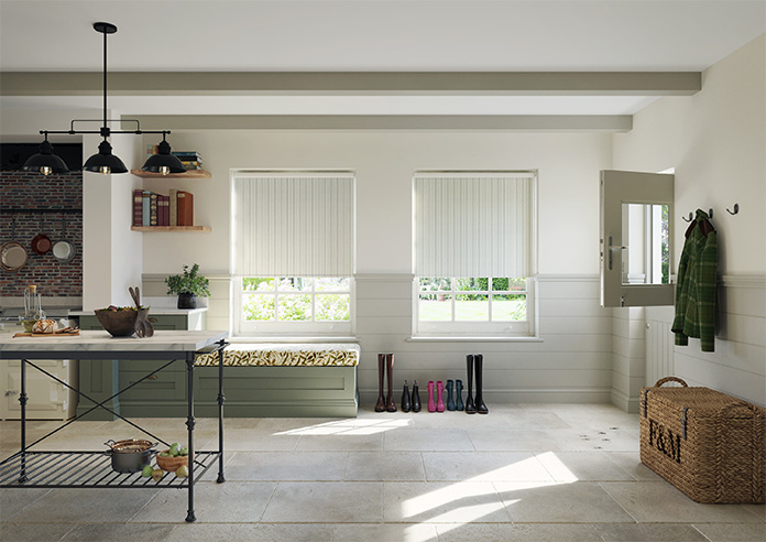 Classic Stripe, Smoke Green - Twist&Fit Roller Blind - Image 8